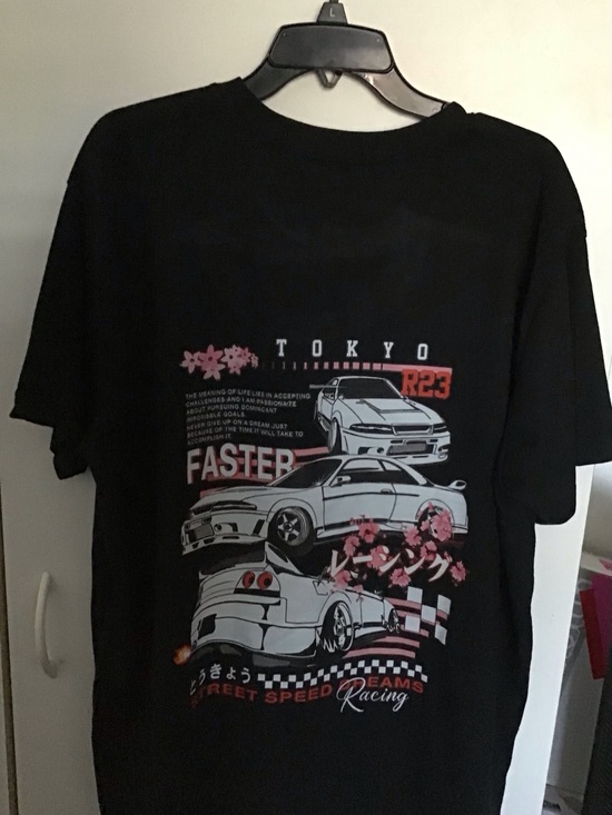 Every Other Thursday Other - Tokyo R23 Graphic Racing T-Shirt - Black